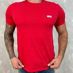 Camiseta Diesel Vermelho - C-4070 - DROPA AQUI