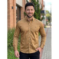 Camisa Manga Longa PRL Caramelo. - 40720 - VITRINE SHOPS