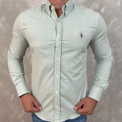 Camisa Manga Longa PRL Verde⭐ - 40736 - DROPA AQUI