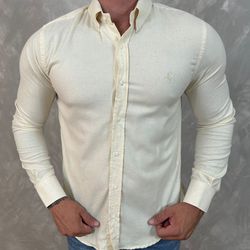 Camisa Manga Longa PRL Creme - 40742 - DROPA AQUI