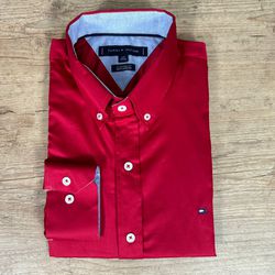 Camisa Manga Longa TH Vermelho - 40750 - RP IMPORTS