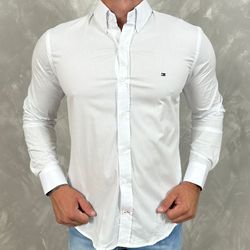 Camisa Manga Longa TH Branco - 40751 - LOJA VIPIX