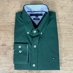 Camisa Manga Longa TH Verde - 40756 - VITRINE SHOPS