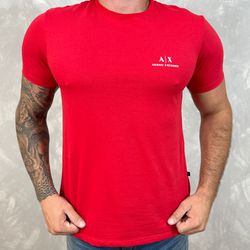 Camiseta Armani Vermelho - C-4075 - BARAOMULTIMARCAS