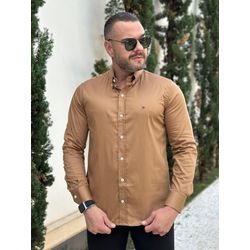 Camisa Manga Longa TH Dourada - 40762 - DROPA AQUI