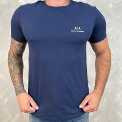 Camiseta Armani Azul - C-4078 - BARAOMULTIMARCAS