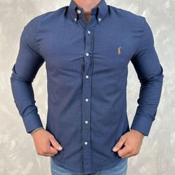 Camisa Manga Longa PRL Azul - 40808 - RP IMPORTS