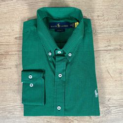 Camisa Manga Longa PRL Xadrez Verde - 40836 - RP IMPORTS