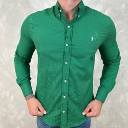 Camisa Manga Longa PRL Xadrez Verde - 40836 - RP IMPORTS
