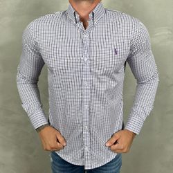 Camisa Manga Longa PRL Xadrez⭐ - 40873 - VITRINE SHOPS