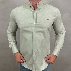 Camisa Manga Longa TH Verde - 40900 - DROPA AQUI