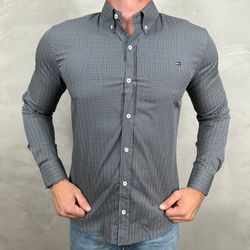 Camisa Manga Longa TH Xadrez - 40916 - DROPA AQUI