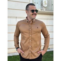 Camisa Manga Longa PRL Caramelo - 40929 - RP IMPORTS