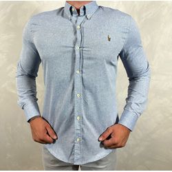 Camisa Manga Longa PRL Azul - 40935 - VITRINE SHOPS