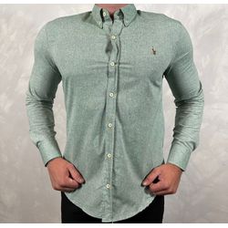 Camisa Manga Longa PRL Verde - 40939 - VITRINE SHOPS