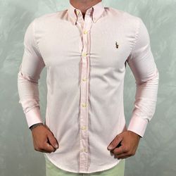 Camisa Manga Longa PRL Rosa⭐ - 40946 - DROPA AQUI