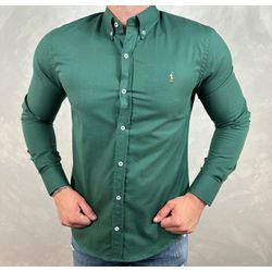 Camisa Manga Longa PRL Verde - 40953 - DROPA AQUI