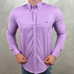 Camisa Manga Longa TH Lilás - 40978 - DROPA AQUI