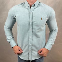 Camisa Manga Longa PRL Verde - 40987 - DROPA AQUI