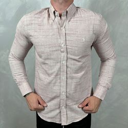 Camisa Manga Longa Linho PRL - 41019 - DROPA AQUI