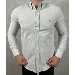 Camisa Manga Longa Linho PRL - 41033 - DROPA AQUI