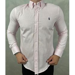 Camisa Manga Longa Linho PRL - 41037 - DROPA AQUI