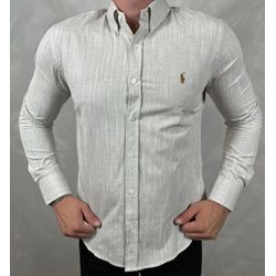 Camisa Manga Longa Linho PRL - 41038 - DROPA AQUI