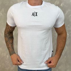 Camiseta Armani Branca - C-4103 - BARAOMULTIMARCAS