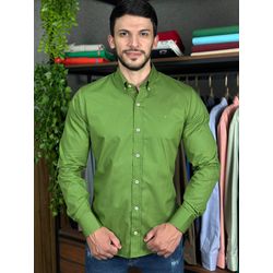 Camisa Manga Longa Ellus Verde. - 41104 - VITRINE SHOPS