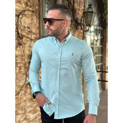 Camisa Manga Longa PRL Verde - 41148 - VITRINE SHOPS