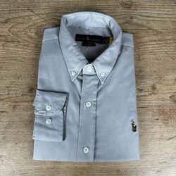Camisa Manga Longa PRL Cinza - 41149 - VITRINE SHOPS