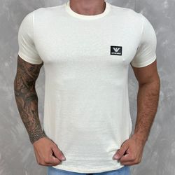 Camiseta Armani Off White - C-4121 - DROPA AQUI