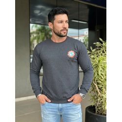 Blusa Moletom OSK Chumbo. ⭐ - 4138 - VITRINE SHOPS