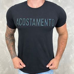 Camiseta ACT Preto DFC - 4150 - REI DO ATACADO