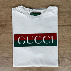Camiseta Gucci Branco - A-4195 - DROPA AQUI