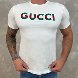 Camiseta Gucci Branco - A-4196 - LOJA VIPIX