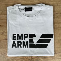 Camiseta Armani Branco - A-4198 - DROPA AQUI