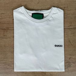 Camiseta Gucci Branco - A-4201 - DROPA AQUI