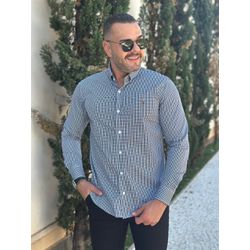 Camisa Manga Longa PRL Xadrez Preto - 42039 - VITRINE SHOPS