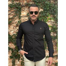 Camisa Manga Longa PRL Preto - 42070 - RP IMPORTS