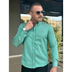 Camisa Manga Longa PRL Verde - 42076 - LOJA VIPIX