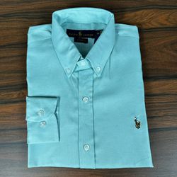 Camisa Manga Longa PRL Verde - 42081 - LOJA VIPIX