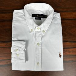 Camisa Manga Longa PRL Branco - 42089 - DROPA AQUI