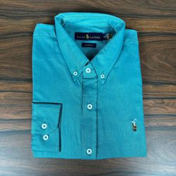 Camisa Manga Longa PRL Verde - 42094 - DROPA AQUI