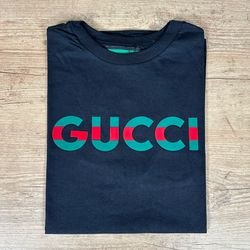 Camiseta Gucci Preto - A-4215 - DROPA AQUI