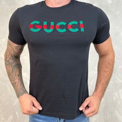 Camiseta Gucci Preto - A-4215 - DROPA AQUI