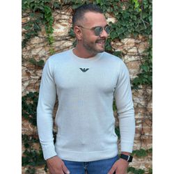 Suéter Armani Bege DFC - 4246 - DROPA AQUI
