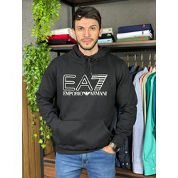 Blusa Moletom Armani Preto DFC⭐ - 4252 - DROPA AQUI