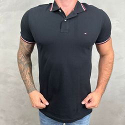 Polo TH Preto - A-4294 - DROPA AQUI