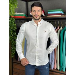 Camisa Manga Longa PRL Branco. - 43001 - VITRINE SHOPS